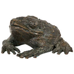 "The Toad" 1950s Sculpture by Henri-Georges Adam