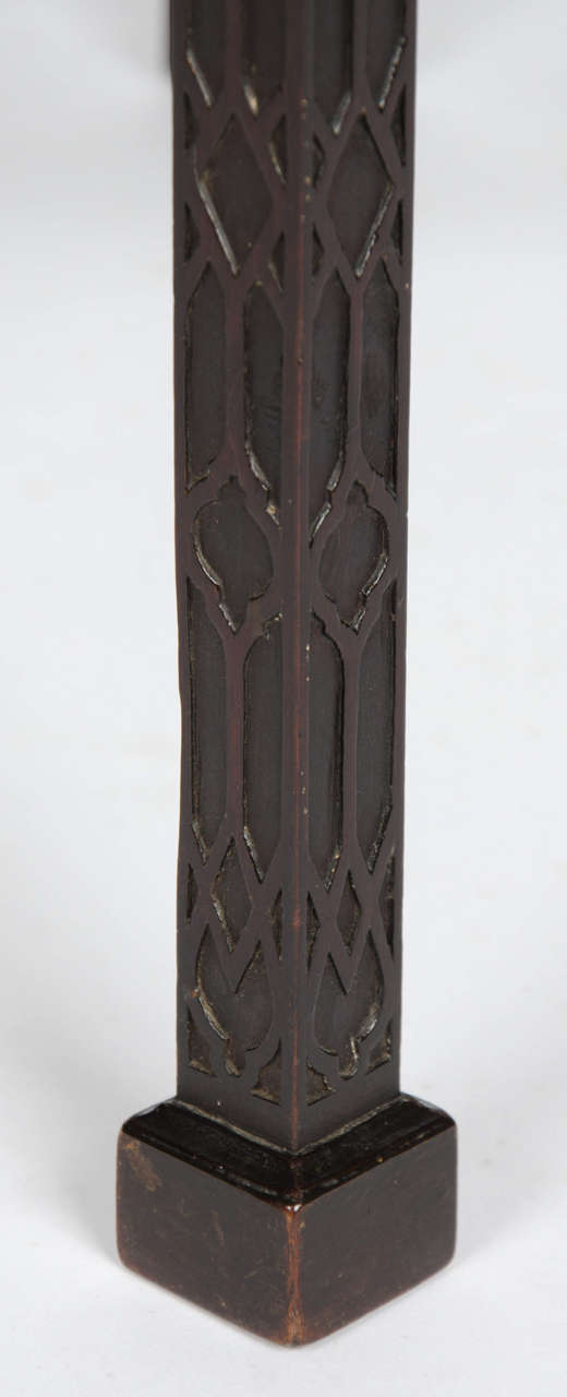Mid-18th Century Mahogany Kettle Stand For Sale 4