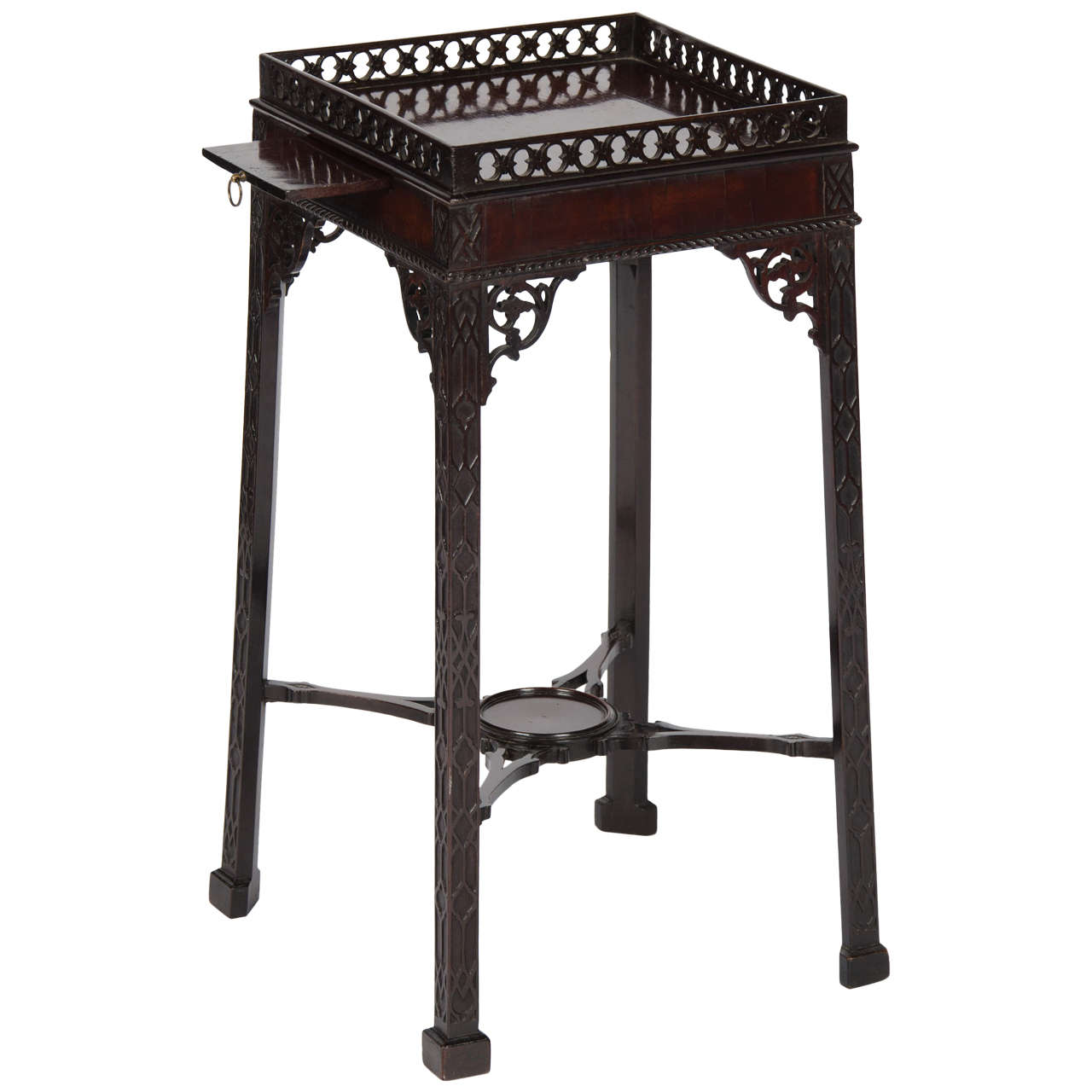 Mid18th Century Mahogany Kettle Stand For Sale at 1stDibs