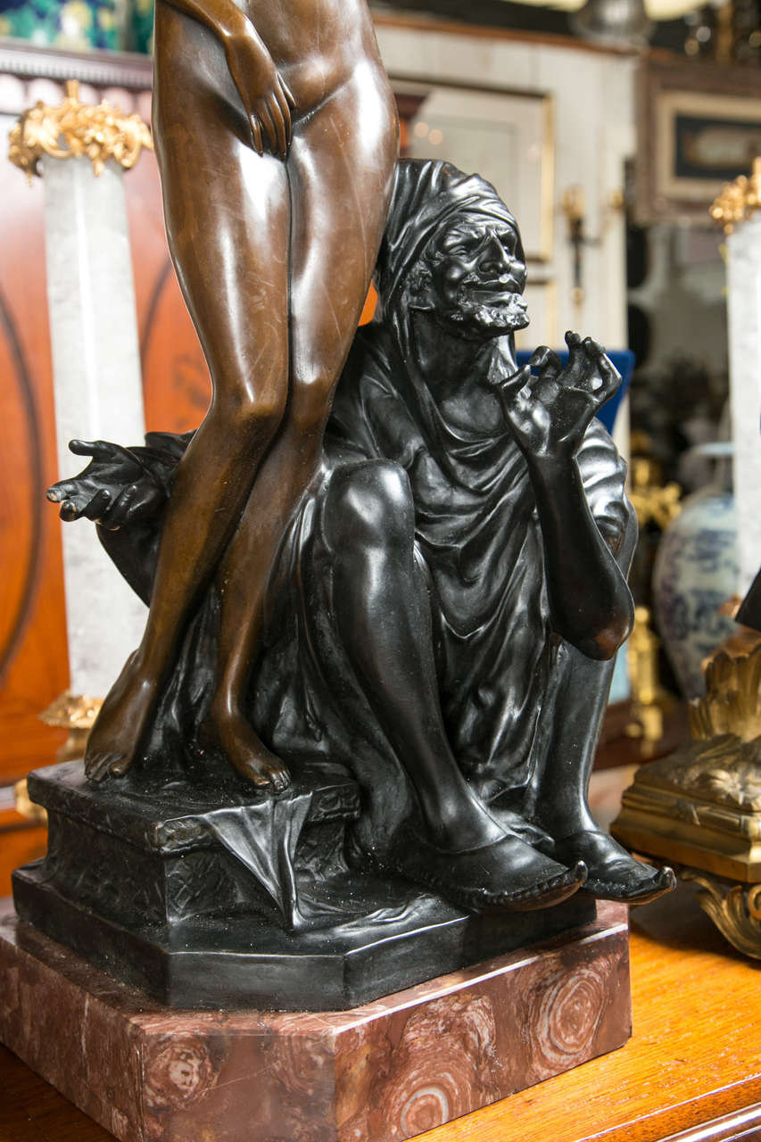 Slave Trader, Bronze Statue 1