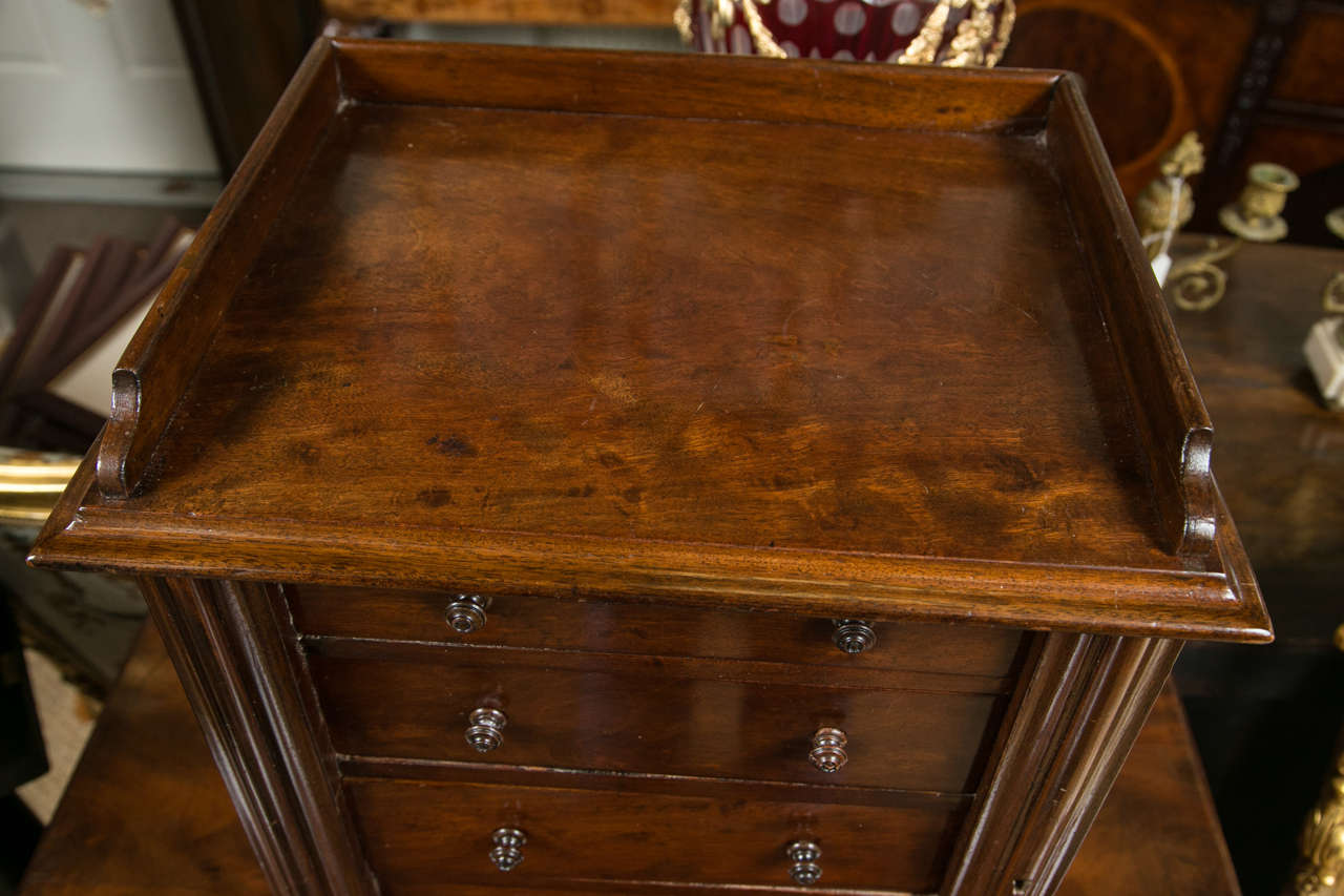 Period William IV Miniature Side Lock Chest For Sale 2