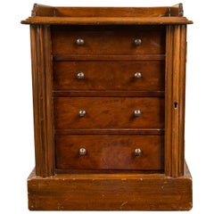 Period William IV Miniature Side Lock Chest