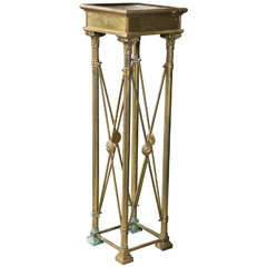 Brass Neo-Classical Style Pedestal 6