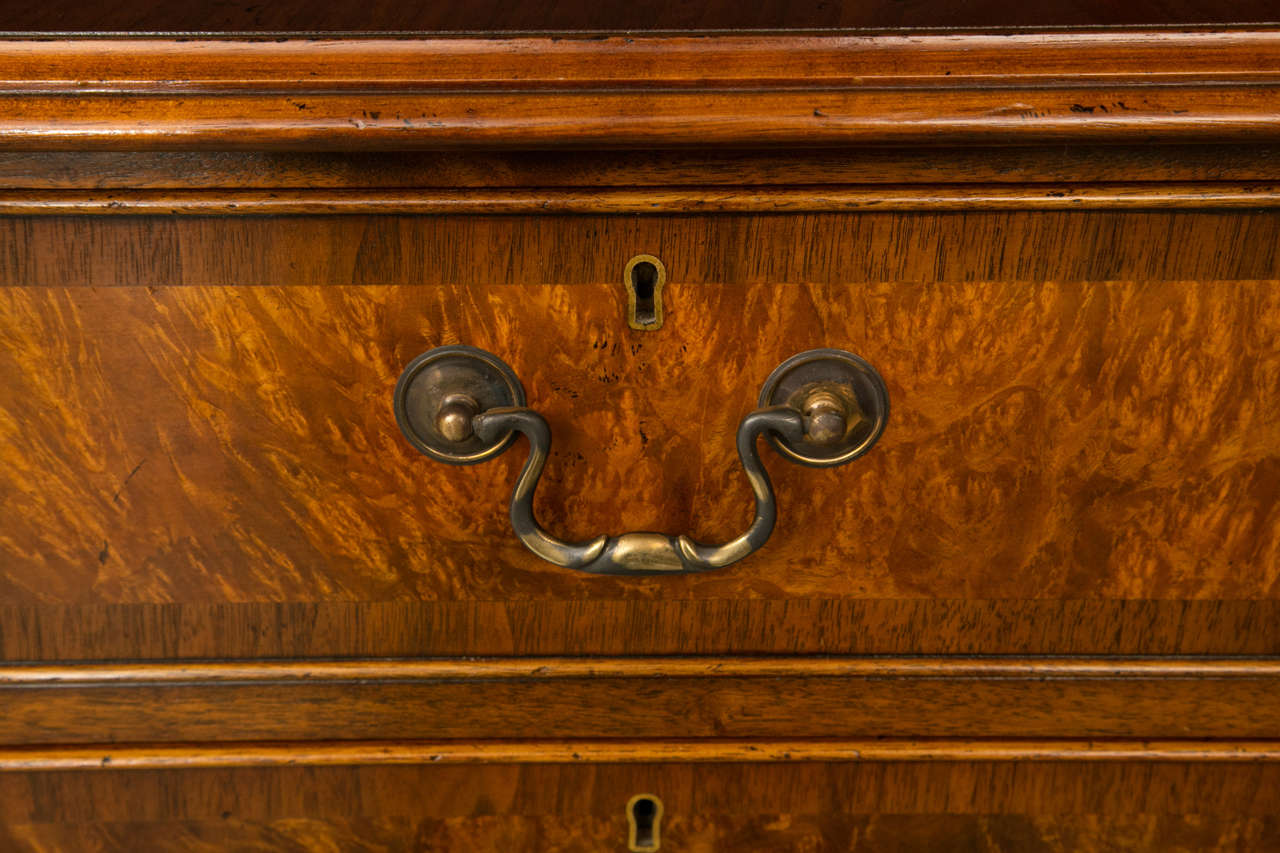 Custom English Walnut 12-Drawer Server / Credenza For Sale 2