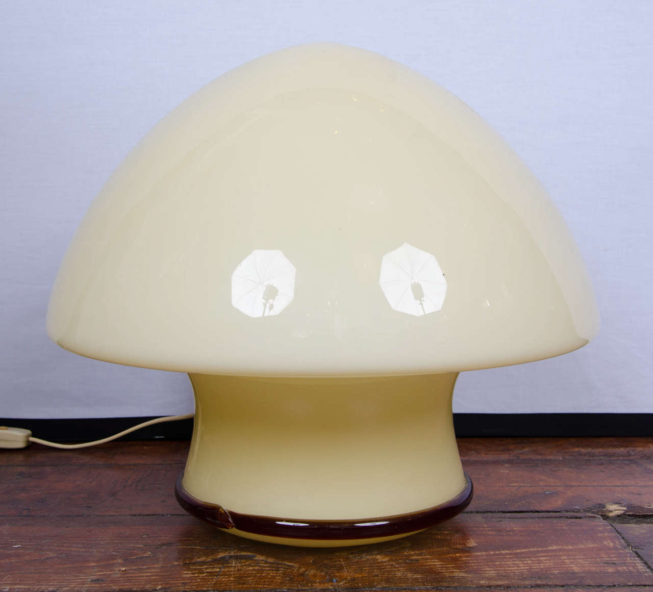 Italian Murano Glass Table Lamp Attributed to Vistosi, 1965-1970