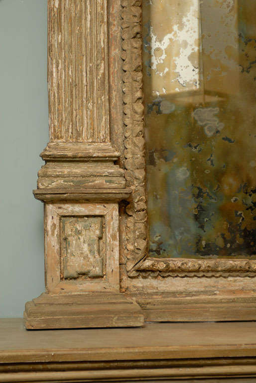 18th Century and Earlier Exquisite 18th Century Italian Mirror of Large Size
