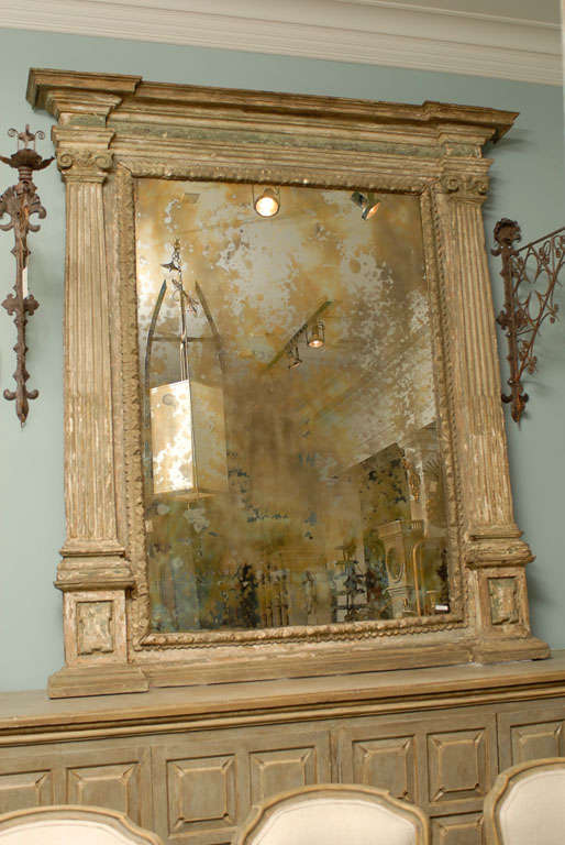 Exquisite 18th Century Italian Mirror of Large Size 3