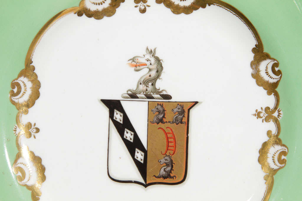 Pair of Spode Armorial Dinners