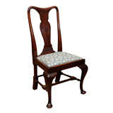 George I style walnut child's side chair