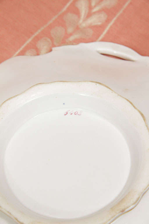 English Porcelain Dessert Set 4