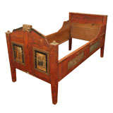 Used Very Unique 19th c. Italian Painted Bed