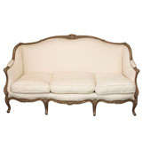 Maison Jansen stamped Louis XV style sofa