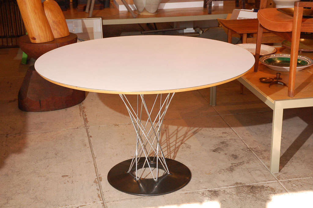 early Knoll production  "Tornado Table" by Isamu Noguchi