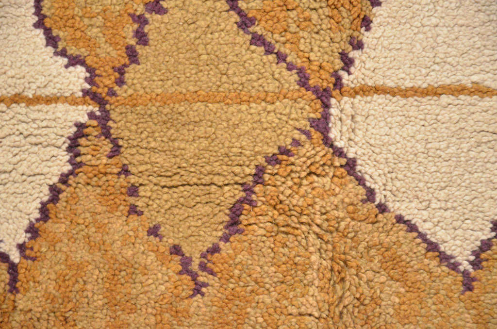 Tappeto Vintage Garden Design con monogramma Eva Nemeth, anni '70 In condizioni ottime in vendita a Milan, IT