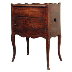 Large Louis XV Chevet or Side Table