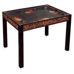 Vintage A Painted Tray Table