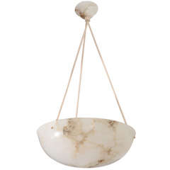 Alabaster Light Fixture