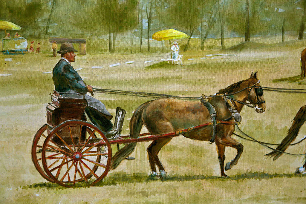 E.S. Nichols American Mid Century Impressionist Painting