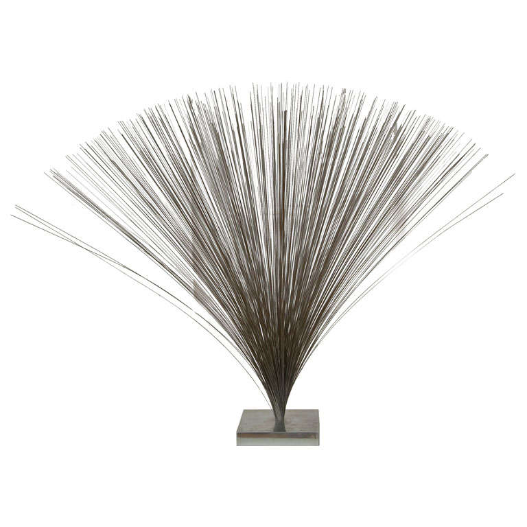 Spray Sculpture in the Style of Harry Bertoia For Sale