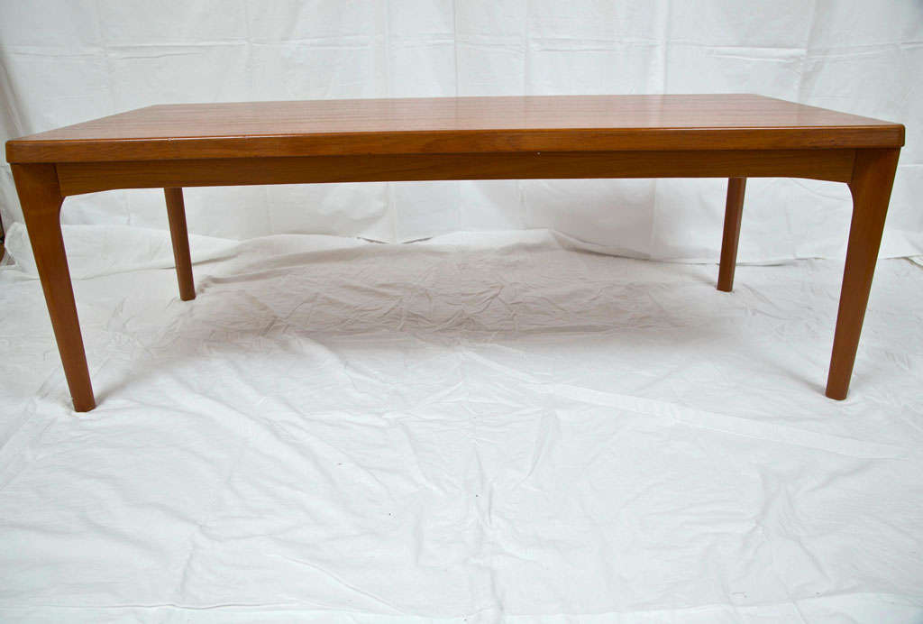 1960's Teak Coffee Table  J. Moller 1960's Denmark
