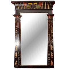 An Unusual Egyptian Revival Mirror