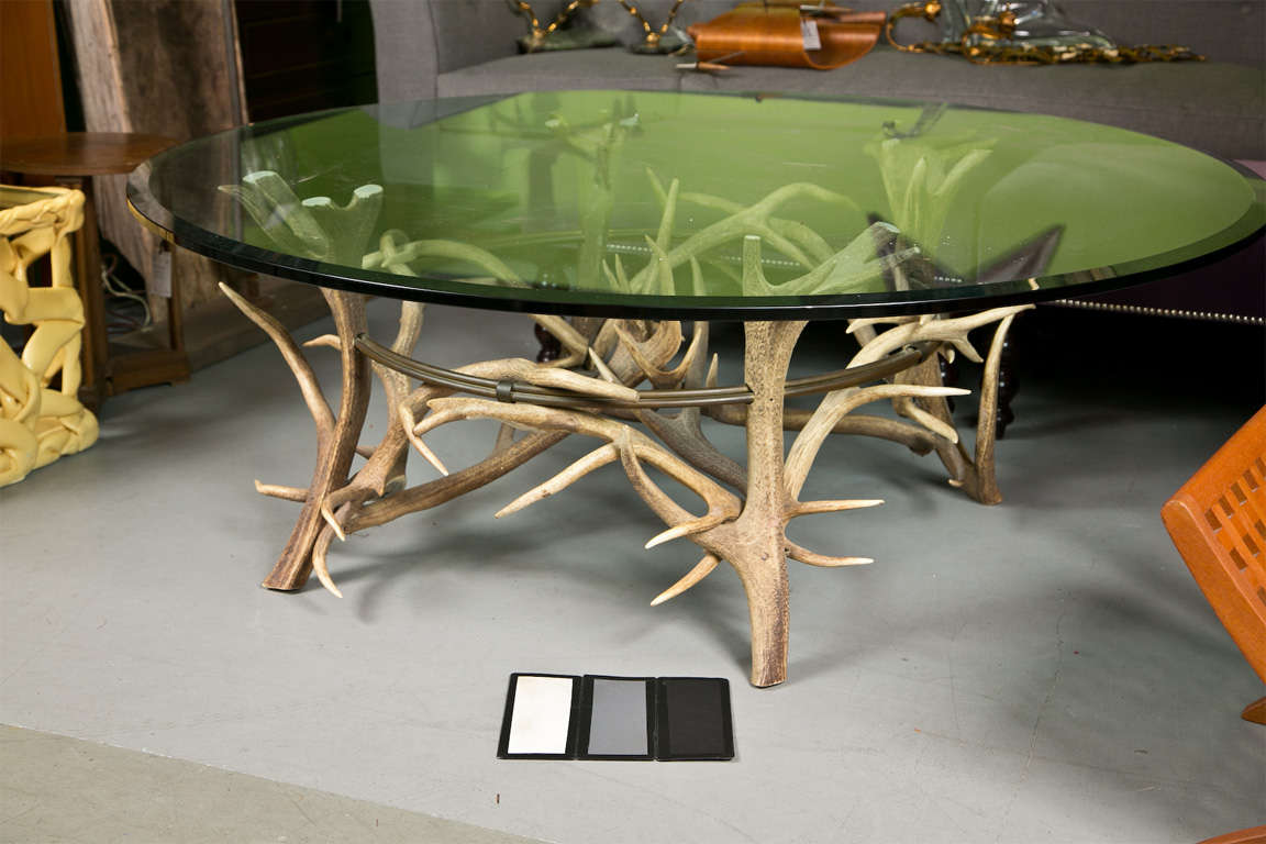 Antler Coffee Table For Sale 3