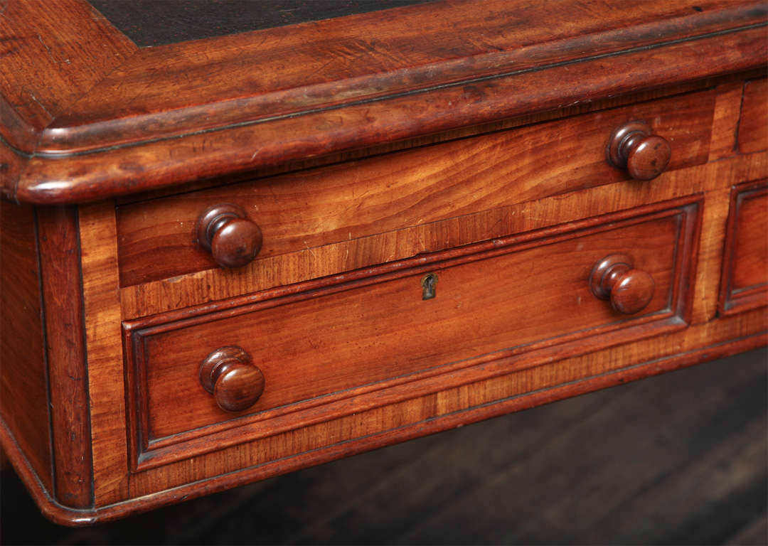 19th Century English Partners Desk For Sale 3