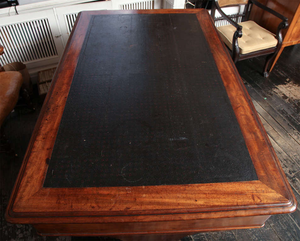 19th Century English Partners Desk For Sale 4