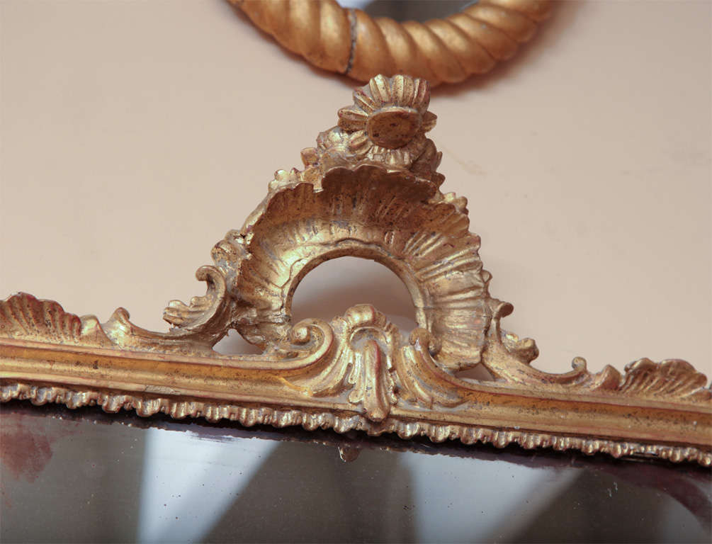 British Pair of Late 18th Century English, George III Mirrors For Sale