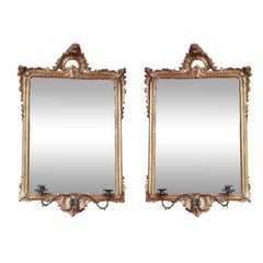 Pair of Late 18th Century English, George III Mirrors