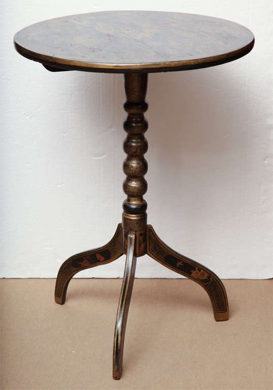 1920-30's English, Japanned table
