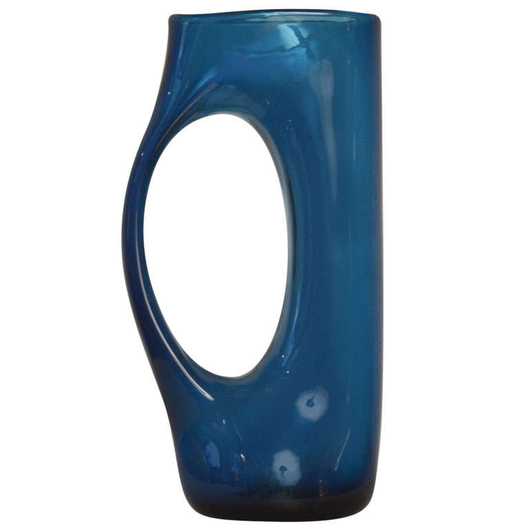 "Forato" Vase by Fulvio Bianconi, Venini 1950s