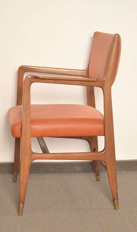 Mid-20th Century Pair of Armchairs by Gio Ponti
