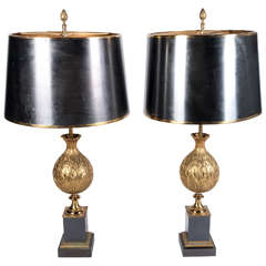 Fine Pair of Maison Charles Table Lamps