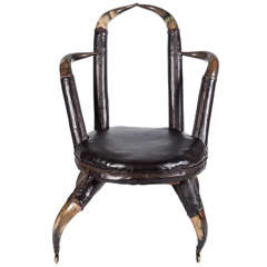 Rare & Unusual 19th Century Horn Chair