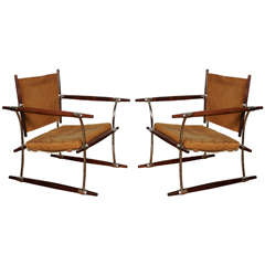 Pair of Stockkestoll armchairs by Jens Quistgaard