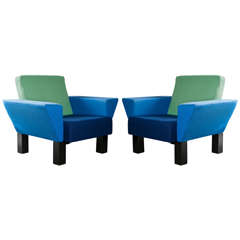 Pair of "Westside" Chairs by Ettore Sottsass