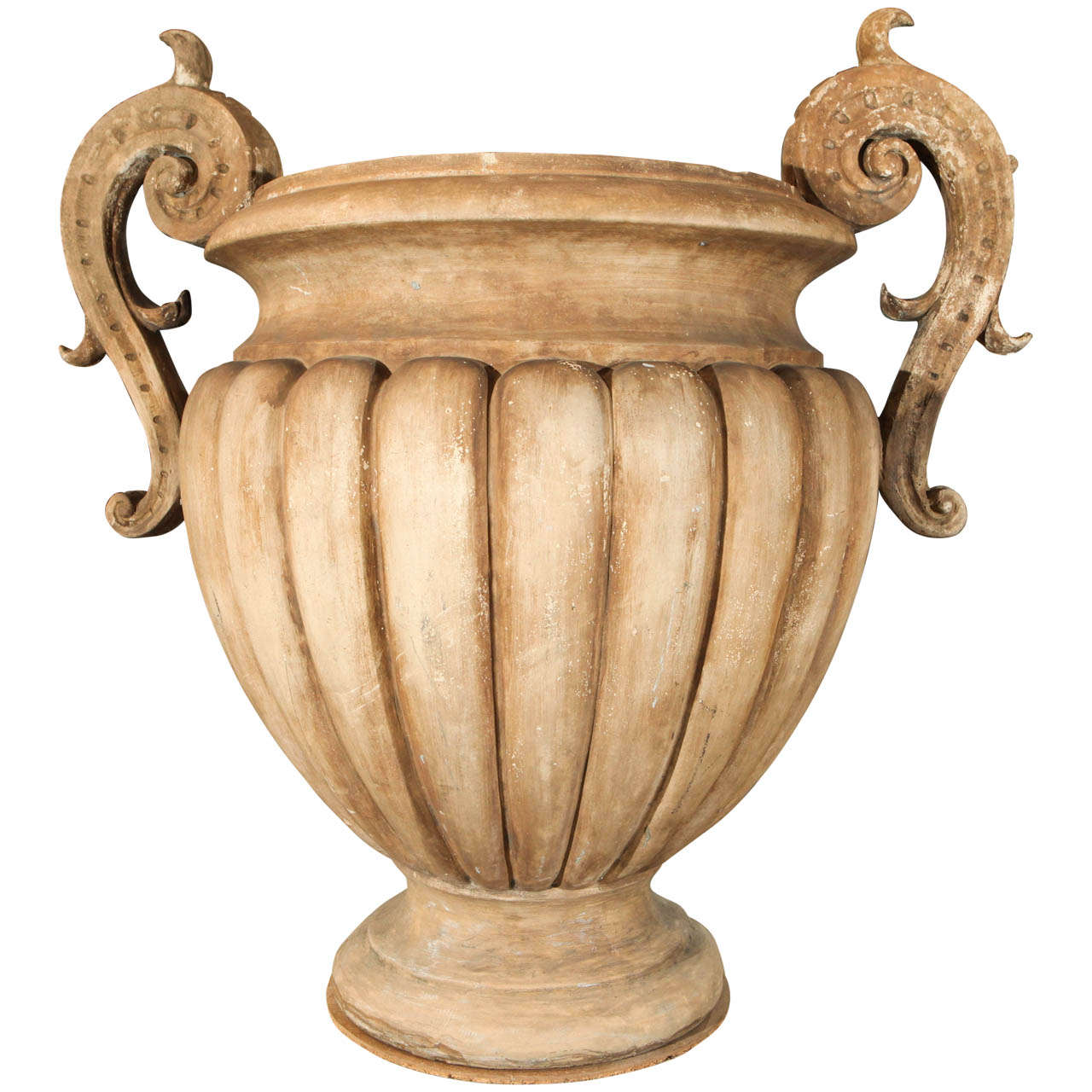 Italian Terra Cotta Urn at 1stdibs