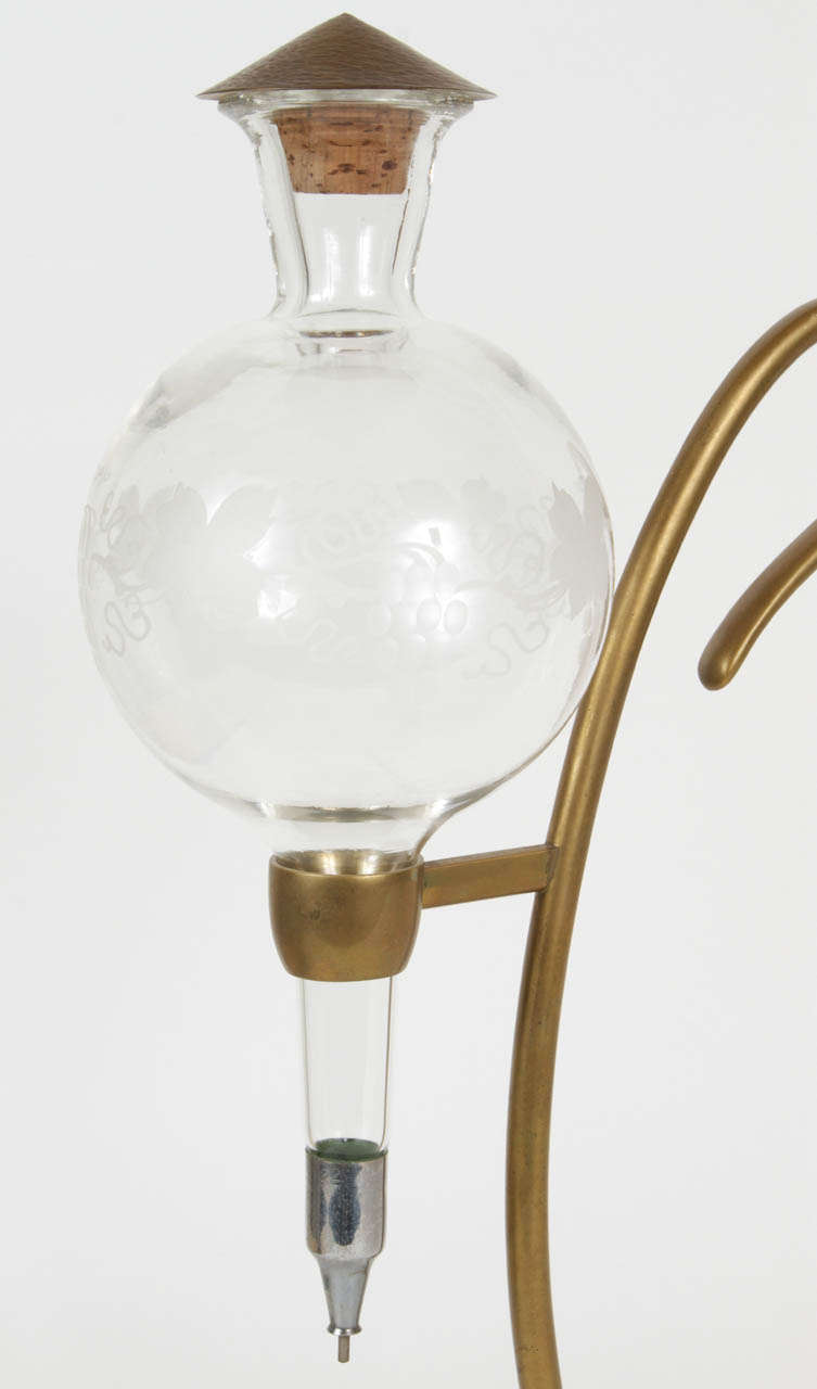 Austrian Wine Decanter with Stand by Richard Rohac at 1stDibs