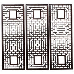 Chinese Lattice Wall Panels