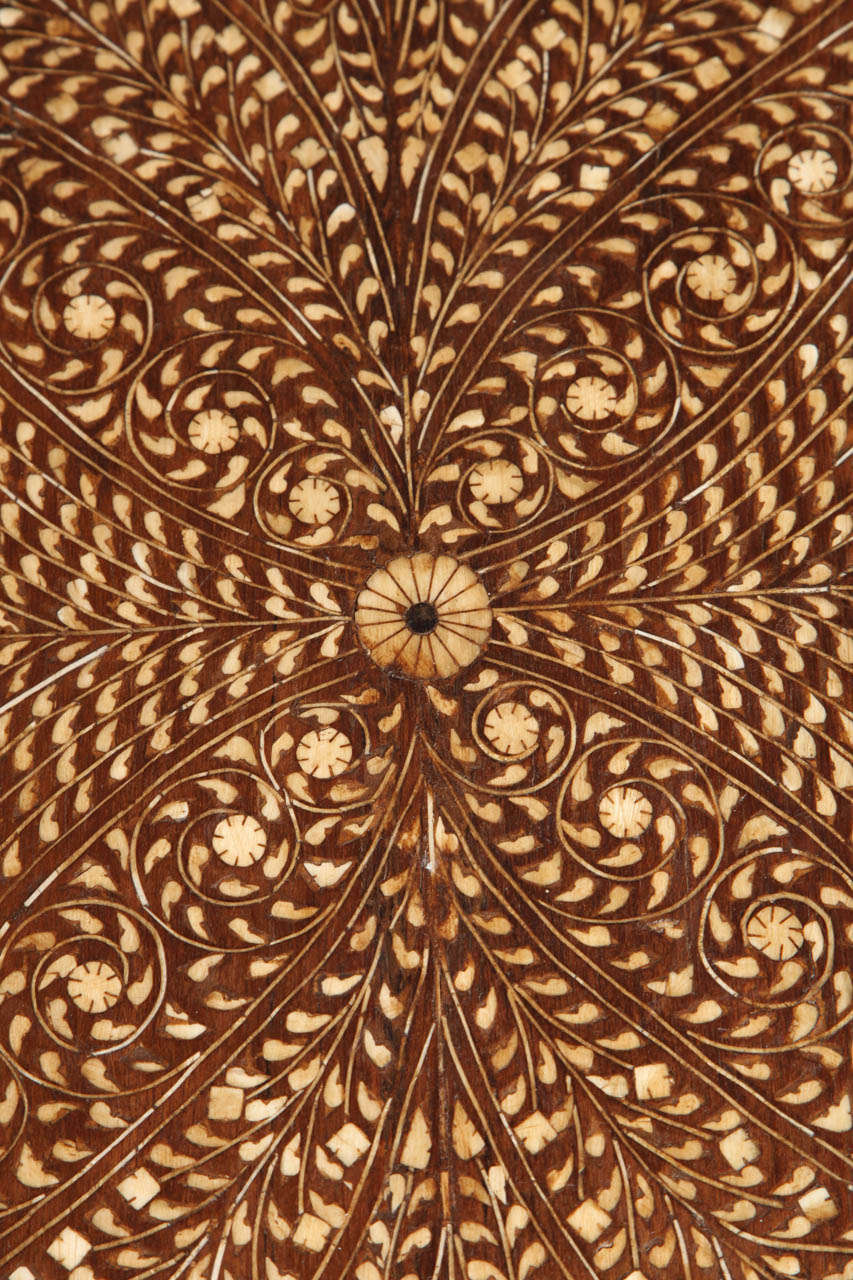 20th Century Inlaid Desk from India