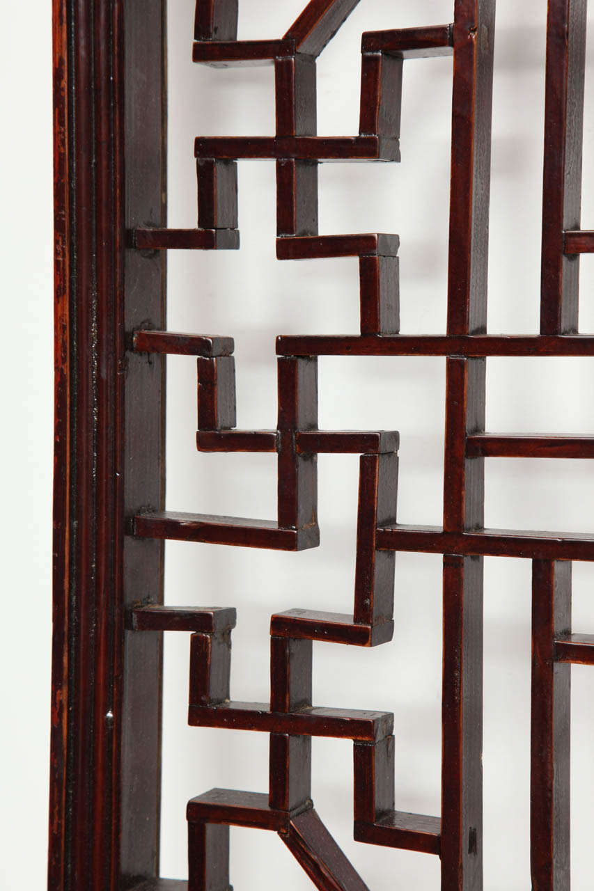 A Small Chinese Lattice Panel 1