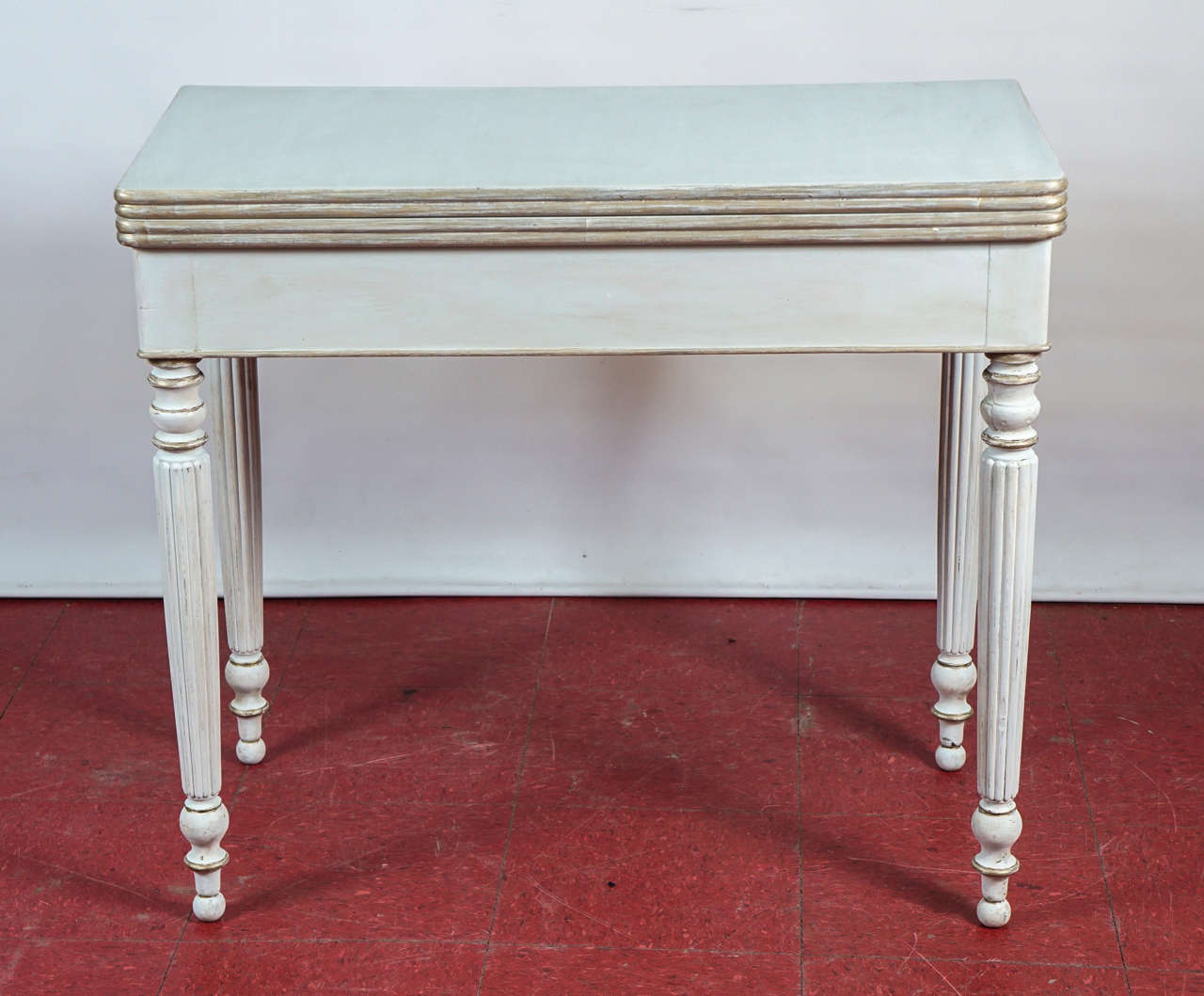 Gustavian Louis XVI Style Console or Card Table For Sale
