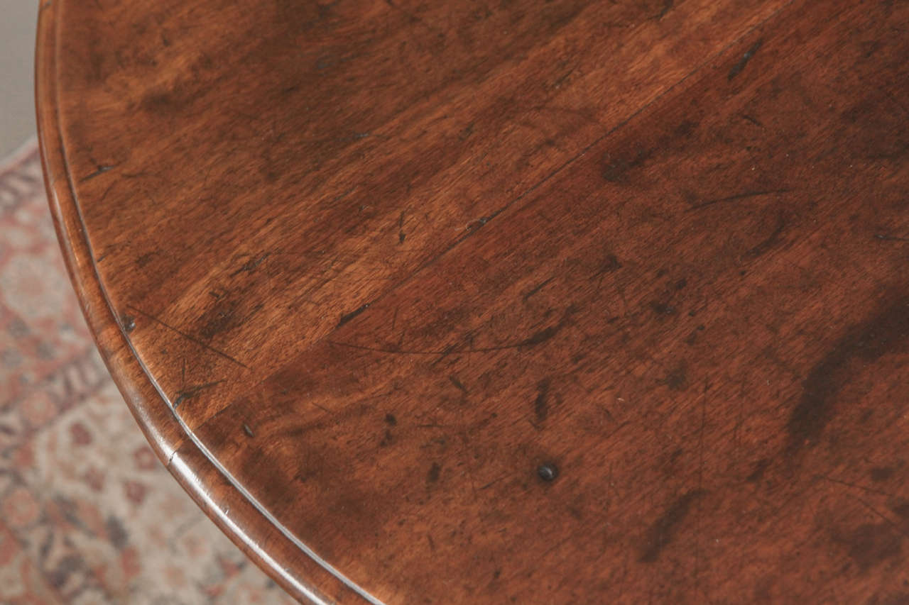 A Large Oval Walnut Italian Table, early 19th c. 6