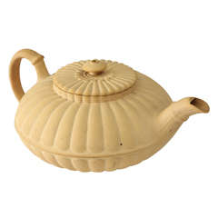 Antique Wedgwood Caneware Small Teapot, circa 1810