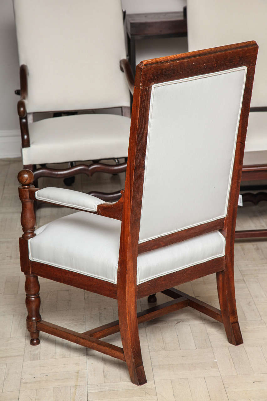 19th Century Oak Armchair, Louis XIV Style For Sale 2