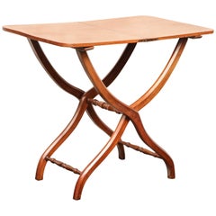 Antique 19th Century English, Mahogany Coaching Table