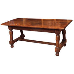 Antique French Walnut Coffee Table