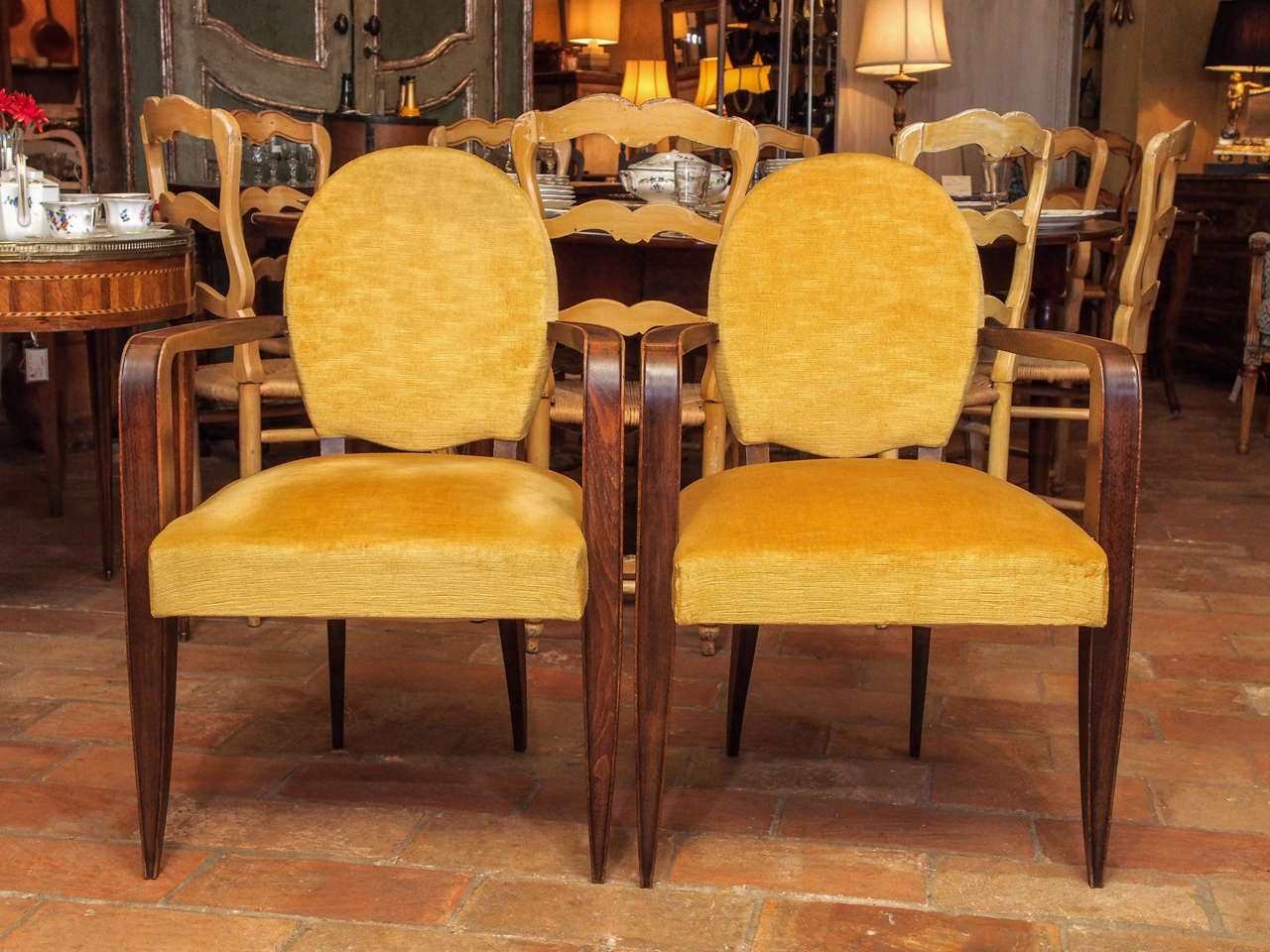 French Art Deco Chairs