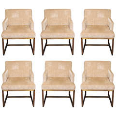 French Upholstered Armchairs